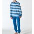 Schiesser Schlafanzug lang Bündchen Ringel Teens Nightwear