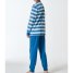 Schiesser Schlafanzug lang Bündchen Ringel Teens Nightwear