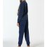 Schiesser Schlafanzug lang Velour Bündchen Teens Nightwear