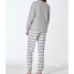 Schiesser Schlafanzug lang Bündchen Ringel Teens Nightwear