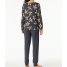 Schiesser Schlafanzug lang Bündchen Comfort Nightwear