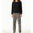 Schiesser Schlafanzug lang mit Bündchen Modern Nightwear