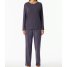 Schiesser Schlafanzug lang Selected Premium Warming