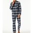Schiesser Flanell Schlafanzug lang Selected Premium Warming
