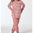 Schiesser Schlafanzug lang Velour Bündchen Kids Nightwear