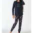 Schiesser Schlafanzug lang Bündchen Teens Nightwear