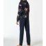 Schiesser Schlafanzug lang Interlock Blumen Teens Nightwear