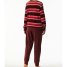 Schiesser Schlafanzug lang Velour Bündchen Comfort Nightwear