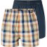 Schiesser Boxershorts Webware 2er Pack